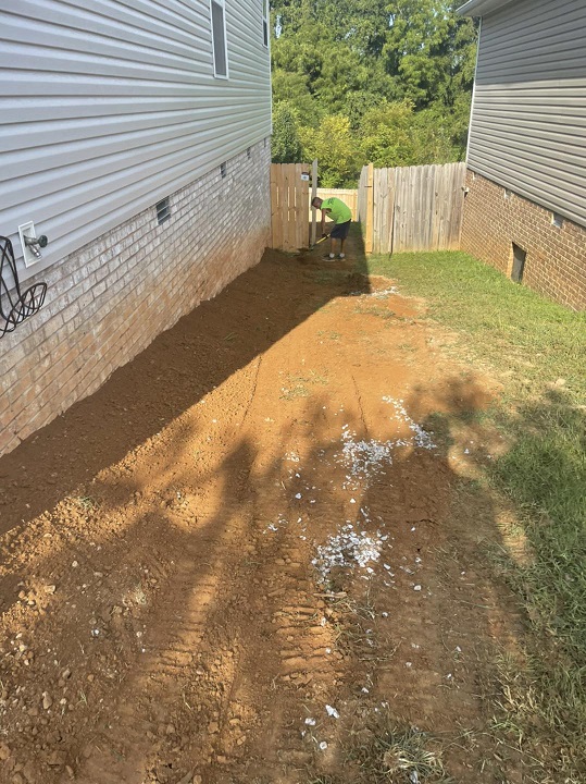 How is a Yard Graded For Drainage?